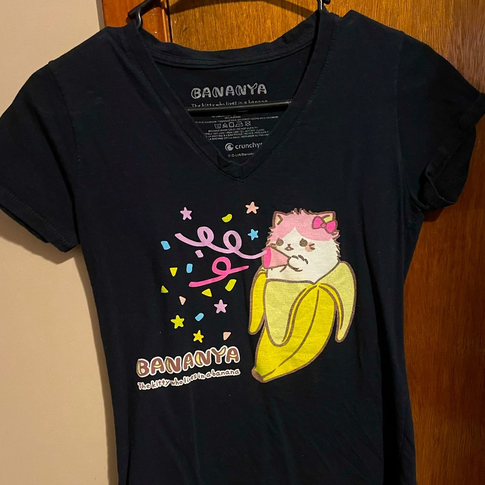Bananya V-neck Tee